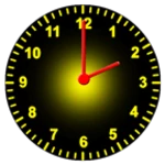 analog clock widget android application logo